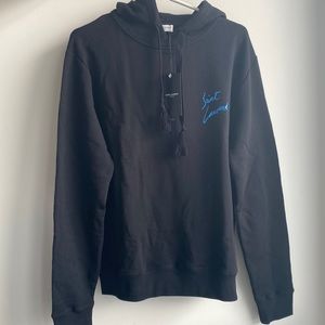 Saint Laurent black hoodie